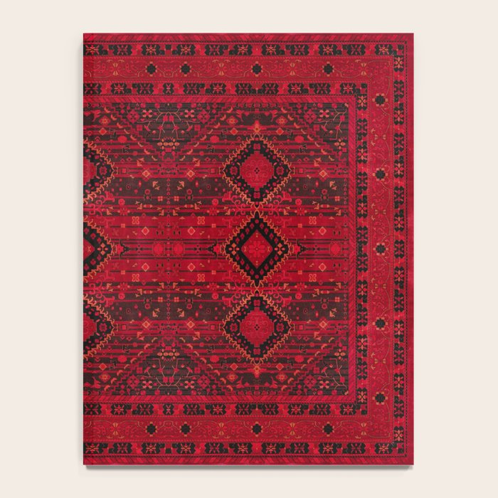 Scarlet Elegance: Oriental Moroccan & Ottoman Artistry Notebook Gallery Image 4