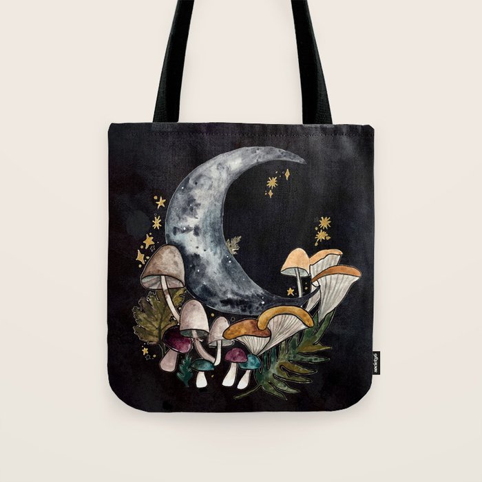 Mushroom Moon Tote Bag Gallery Image 1