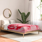 Tiger Pink & Teal Comforter Gallery Image 2