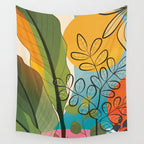 Peaceful Garden Feelings 05 Wall Tapestry Gallery Image 4