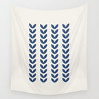 Leaf Pattern - Scandinavian Wall Tapestry Gallery Image 4