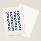 Leaf Pattern - Scandinavian Stationery Card Gallery Image 2