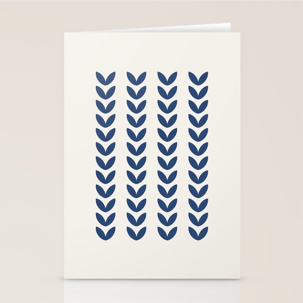 Leaf Pattern - Scandinavian Stationery Card Gallery Image 2