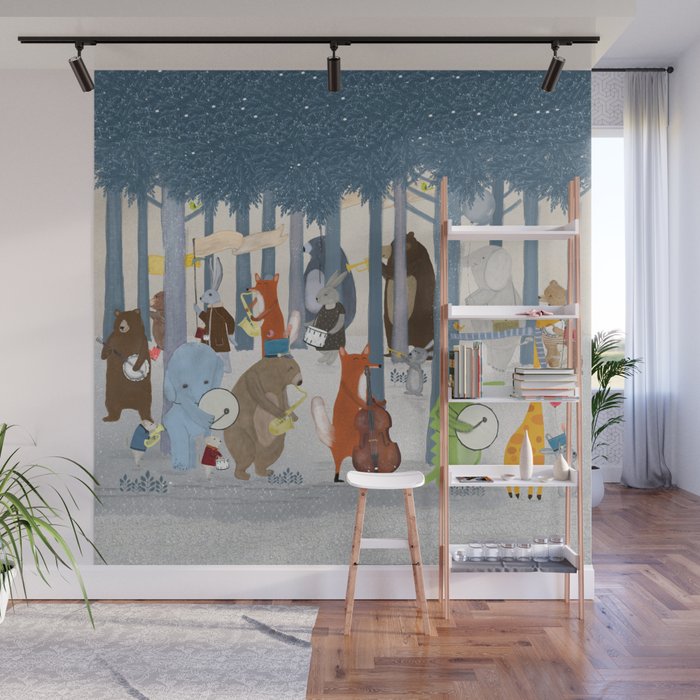 little nature parade Wall Mural Gallery Image 1