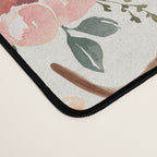 Cate & Rainn® Charlotte Floral Highland Cow Desk Mat Gallery Image 4