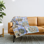 Seafood Feast Tablescape Throw Blanket Gallery Image 1
