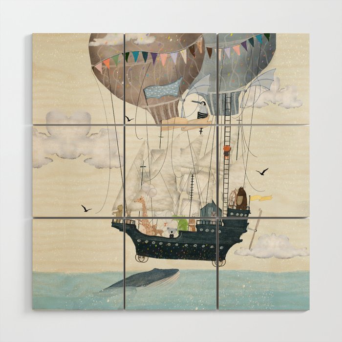 wonderful adventure days Wood Wall Art Gallery Image 1