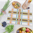 Bold Crosshatch Colorful Cutting Board Gallery Image 2