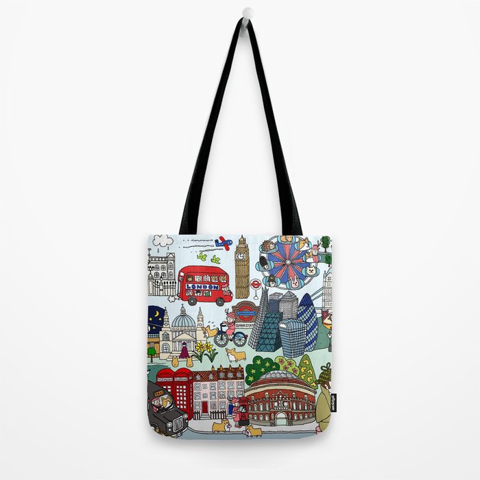 The Queen's London Day Out Tote Bag Gallery Image 2