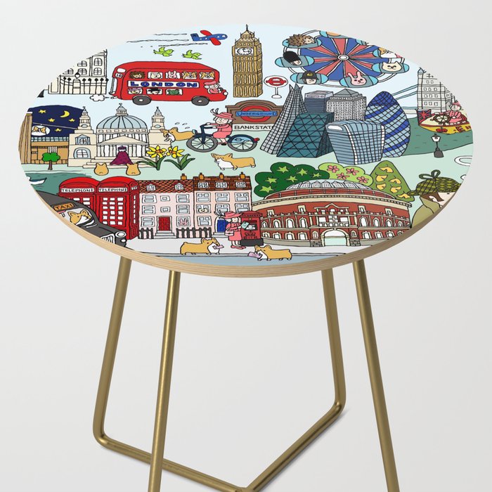 The Queen's London Day Out Side Table Gallery Image 2