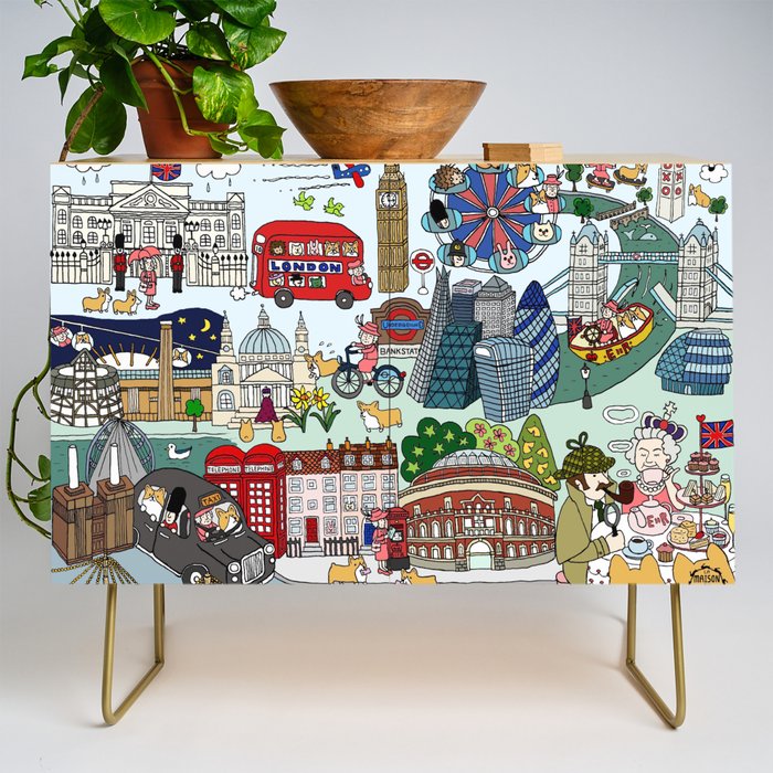 The Queen's London Day Out Credenza Gallery Image 1