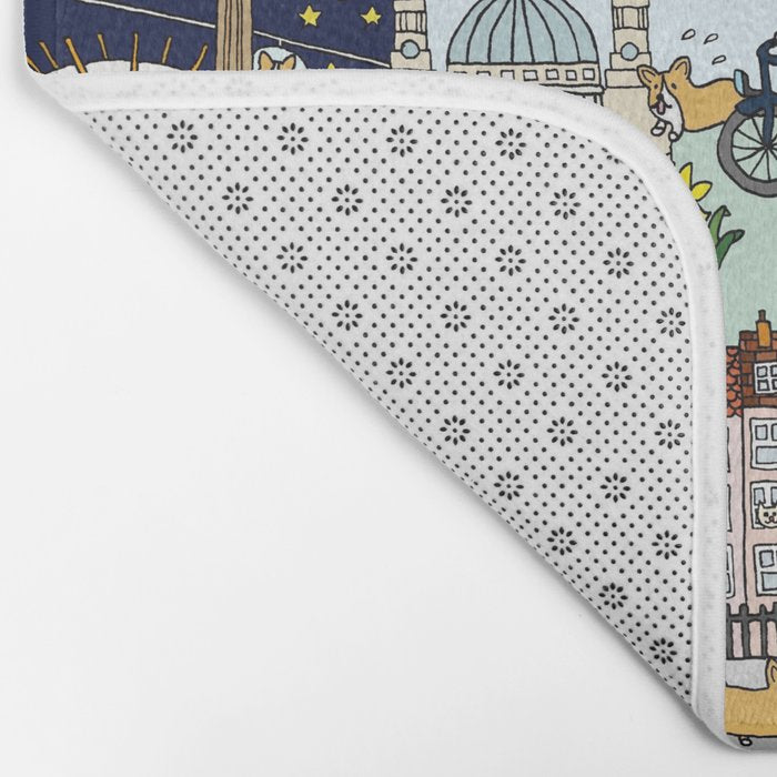 The Queen's London Day Out Bath Mat Gallery Image 2