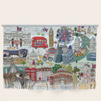 The Queen's London Day Out Wall Hanging Gallery Image 1