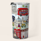 The Queen's London Day Out Travel Mug Gallery Image 3
