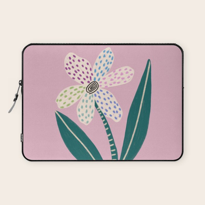 Single Flower Laptop Sleeve Gallery Image 1