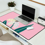 Single Flower Desk Mat Gallery Image 2