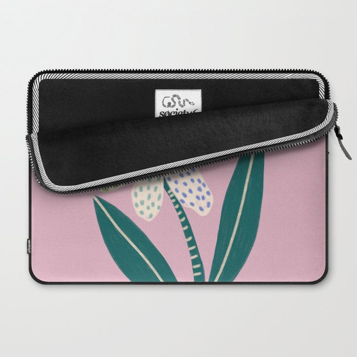 Single Flower Laptop Sleeve Gallery Image 2