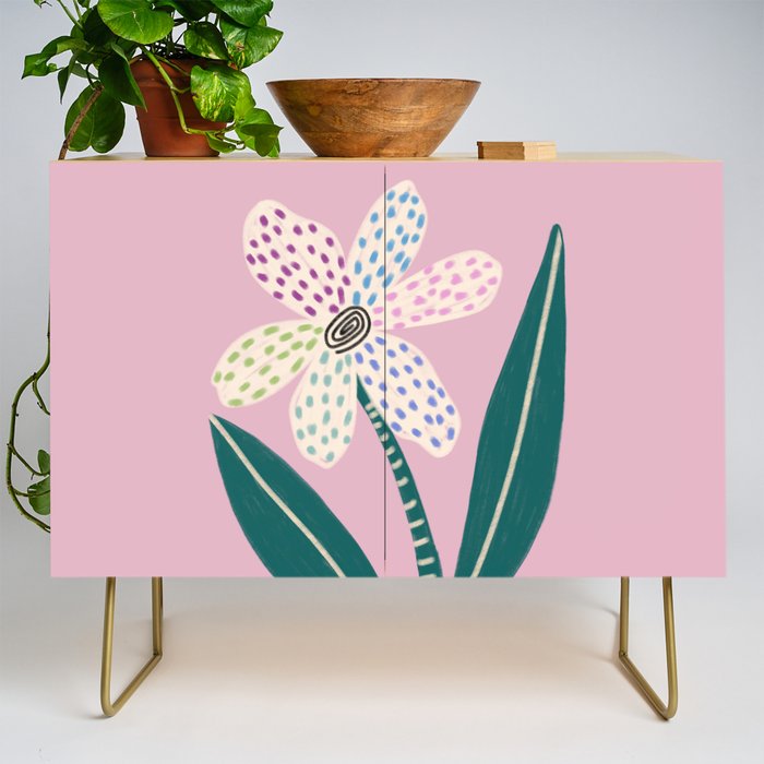 Single Flower Credenza Gallery Image 1