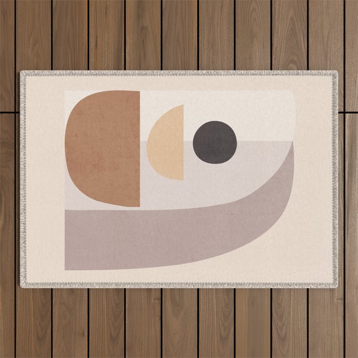 Abstract Art / Shapes 28 Outdoor Rug Gallery Image 1