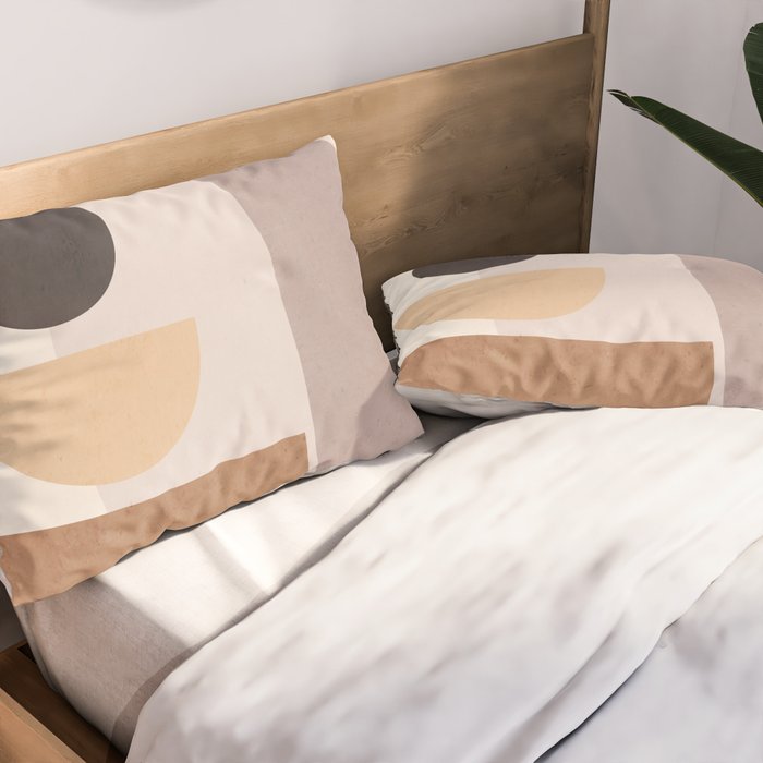 Abstract Art / Shapes 28 Pillow Sham Gallery Image 2
