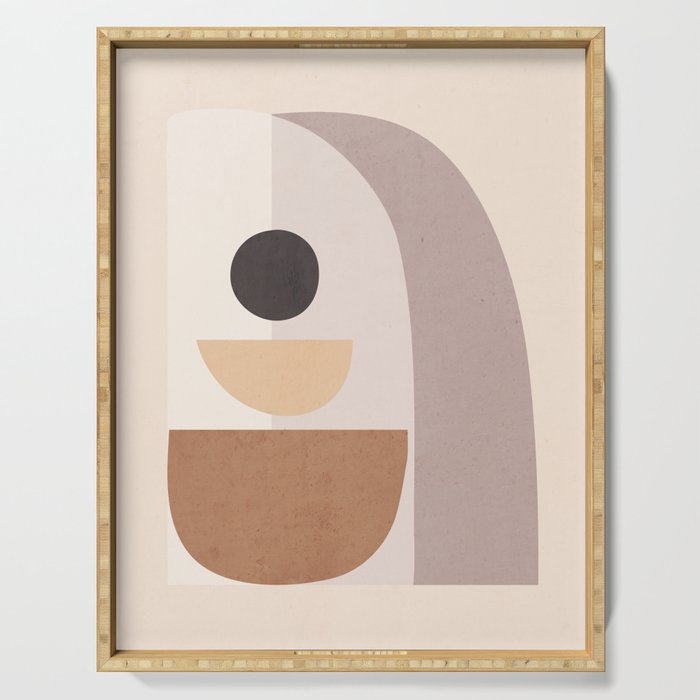 Abstract Art / Shapes 28 Serving Tray Gallery Image 1