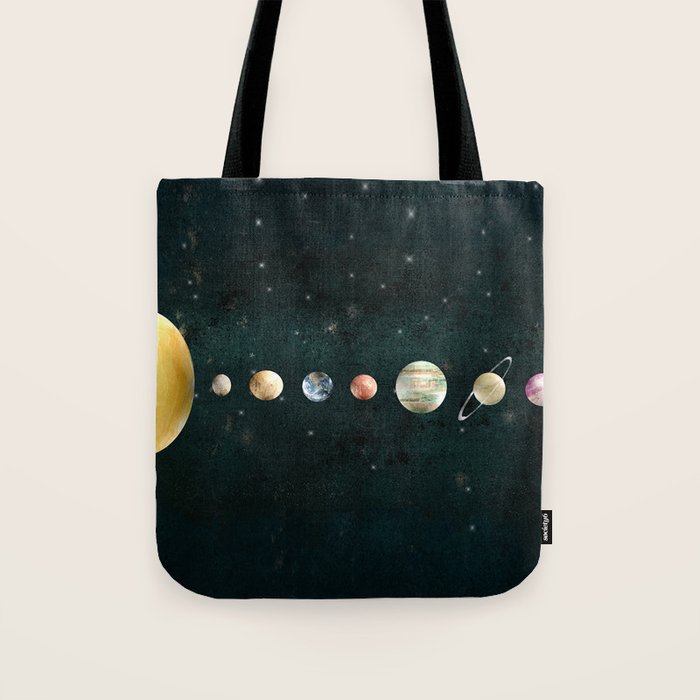 solar system Tote Bag Gallery Image 1