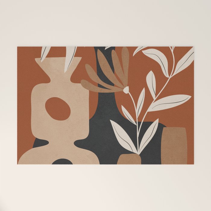 Shapes in Bloom 2 Welcome Mat Gallery Image 1