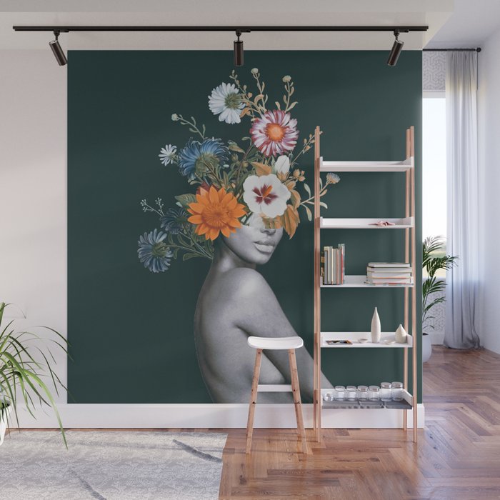 Floral beauty 20 Wall Mural Gallery Image 1