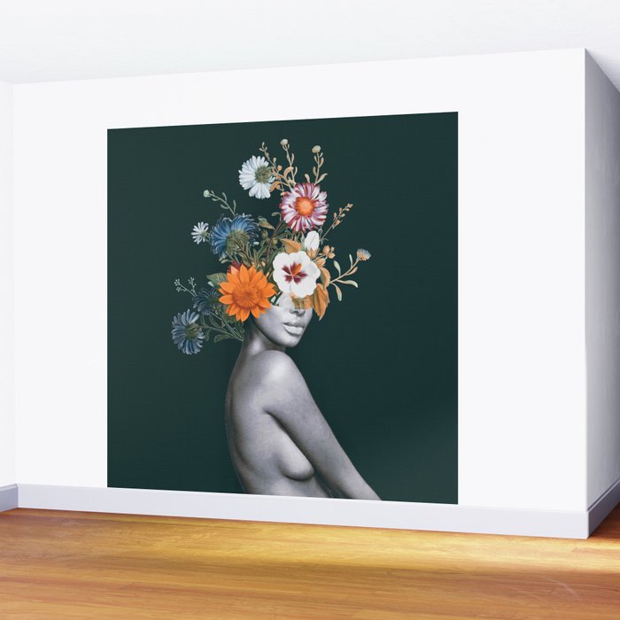 Floral beauty 20 Wall Mural Gallery Image 2
