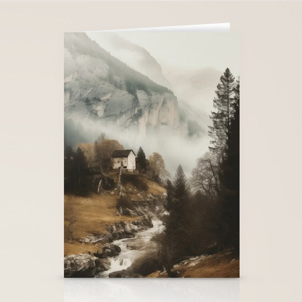 Forest Cottage I Stationery Card Gallery Image 2