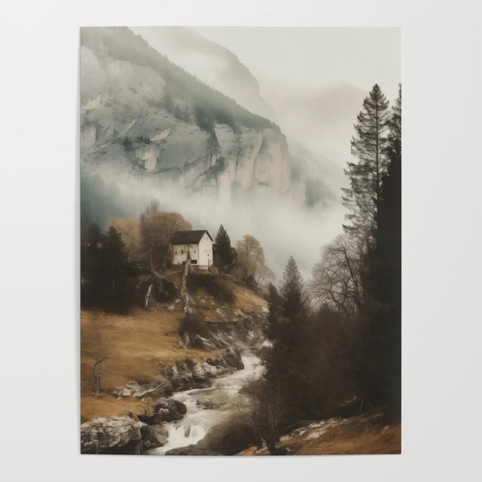Forest Cottage I Poster Gallery Image 1