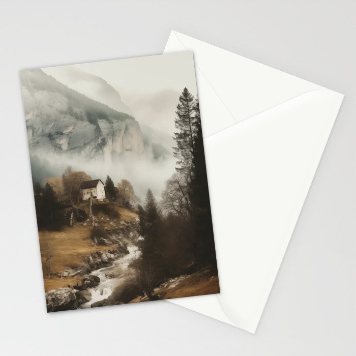 Forest Cottage I Stationery Card Gallery Image 2