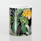 Vintage & Shabby Chic - Midnight Tropical Garden Blue Heron Coffee Mug Gallery Image 4