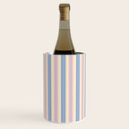 Cottage Stripes Double Stripe Pattern in Pastel Blue Pink Cream Wine Chiller Gallery Image 2