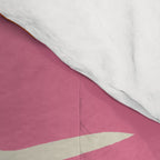 Fun Fern and pink poppy  Comforter Gallery Image 4
