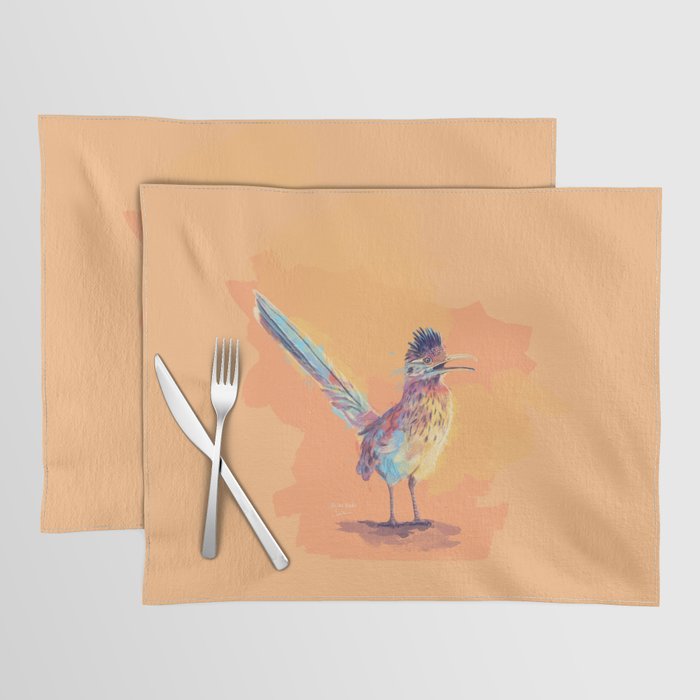 Desert Song - Roadrunner Illustration Placemat Gallery Image 1