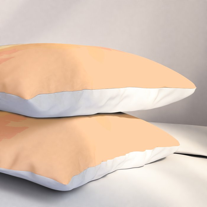 Desert Song - Roadrunner Illustration Pillow Sham Gallery Image 3