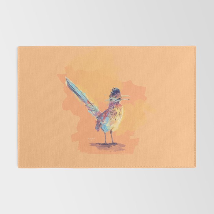 Desert Song - Roadrunner Illustration Rug Gallery Image 2