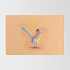 Desert Song - Roadrunner Illustration Rug Gallery Image 2