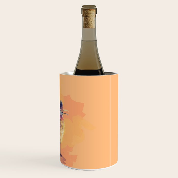 Desert Song - Roadrunner Illustration Wine Chiller Gallery Image 3