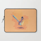Desert Song - Roadrunner Illustration Laptop Sleeve Gallery Image 1