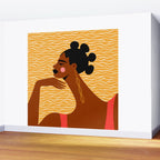 A Wavy Vibe Wall Mural Gallery Image 2