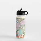 Ukrainian Flower Vase and Cherries Water Bottle Gallery Image 1