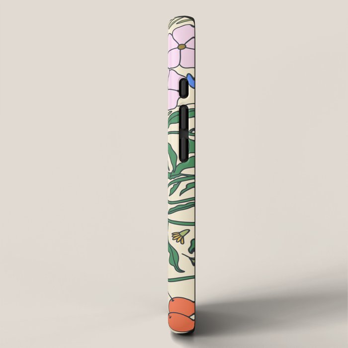 Ukrainian Flower Vase and Cherries iPhone Case Gallery Image 2