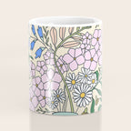 Ukrainian Flower Vase and Cherries Coffee Mug Gallery Image 4