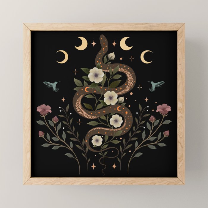 Serpent Spell Mini Art Print Gallery Image 1