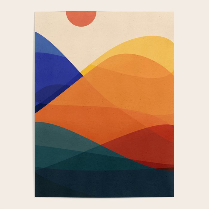 Meditative Mountains Poster Gallery Image 1