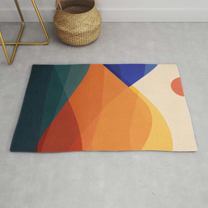 Meditative Mountains Rug Gallery Image 1
