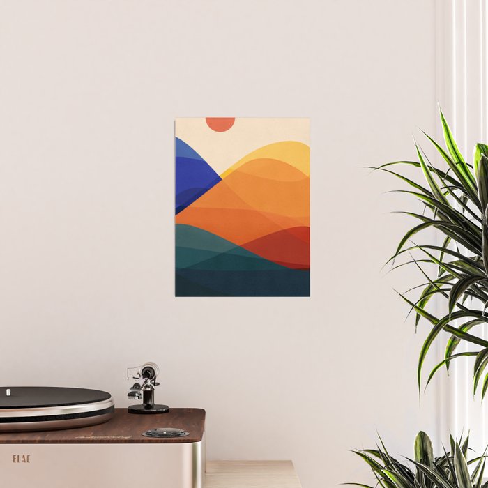 Meditative Mountains Poster Gallery Image 2