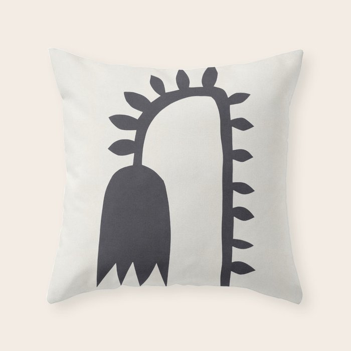 Black Tulip #1 - 1/5 Throw Pillow Gallery Image 6